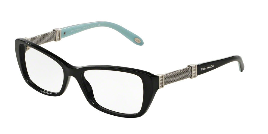 Tiffany TF2117B Cat Eye Eyeglasses  8001-BLACK 53-16-140 - Color Map black