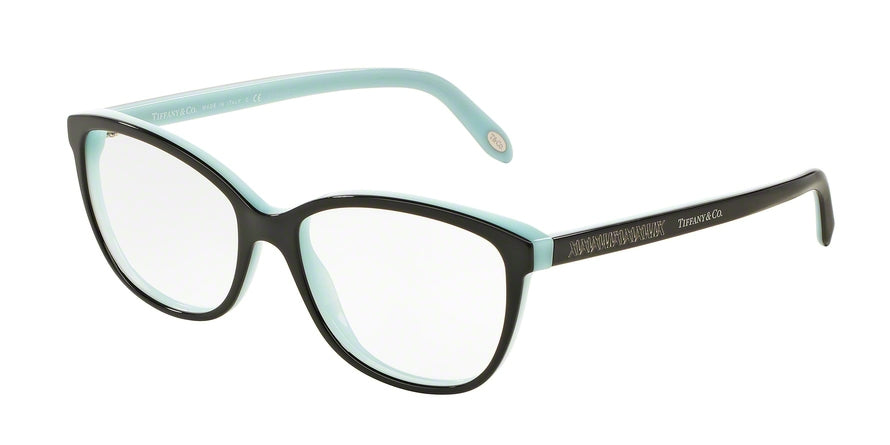 Tiffany TF2121 Square Eyeglasses  8055-BLACK/BLUE 52-16-140 - Color Map black