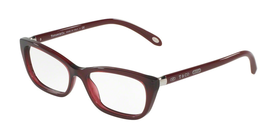 Tiffany TF2136F Pillow Eyeglasses  8003-OPAL RED 53-16-140 - Color Map red