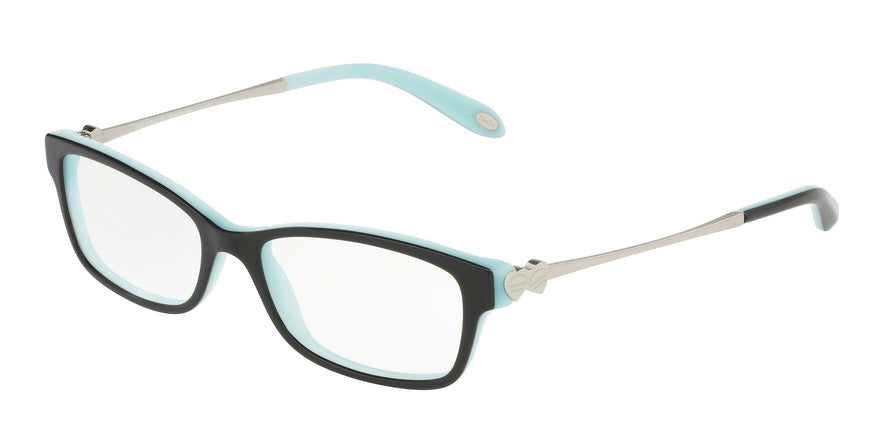 Tiffany TF2140F Rectangle Eyeglasses  8055-BLACK/BLUE 53-16-140 - Color Map black