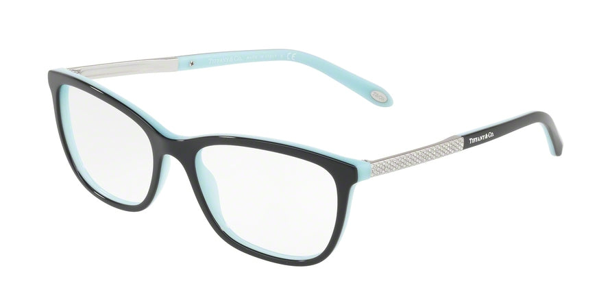 Tiffany TF2150BF Cat Eye Eyeglasses  8055-BLACK/BLUE 54-17-140 - Color Map black