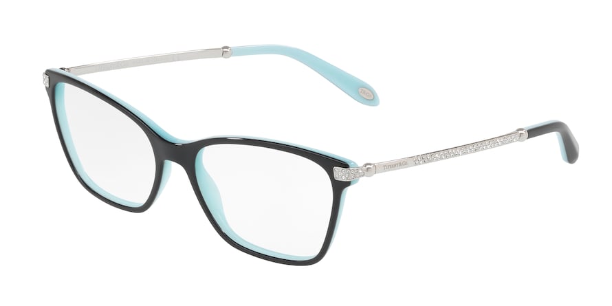 Tiffany TF2158BF Butterfly Eyeglasses  8055-BLACK/BLUE 54-16-140 - Color Map black