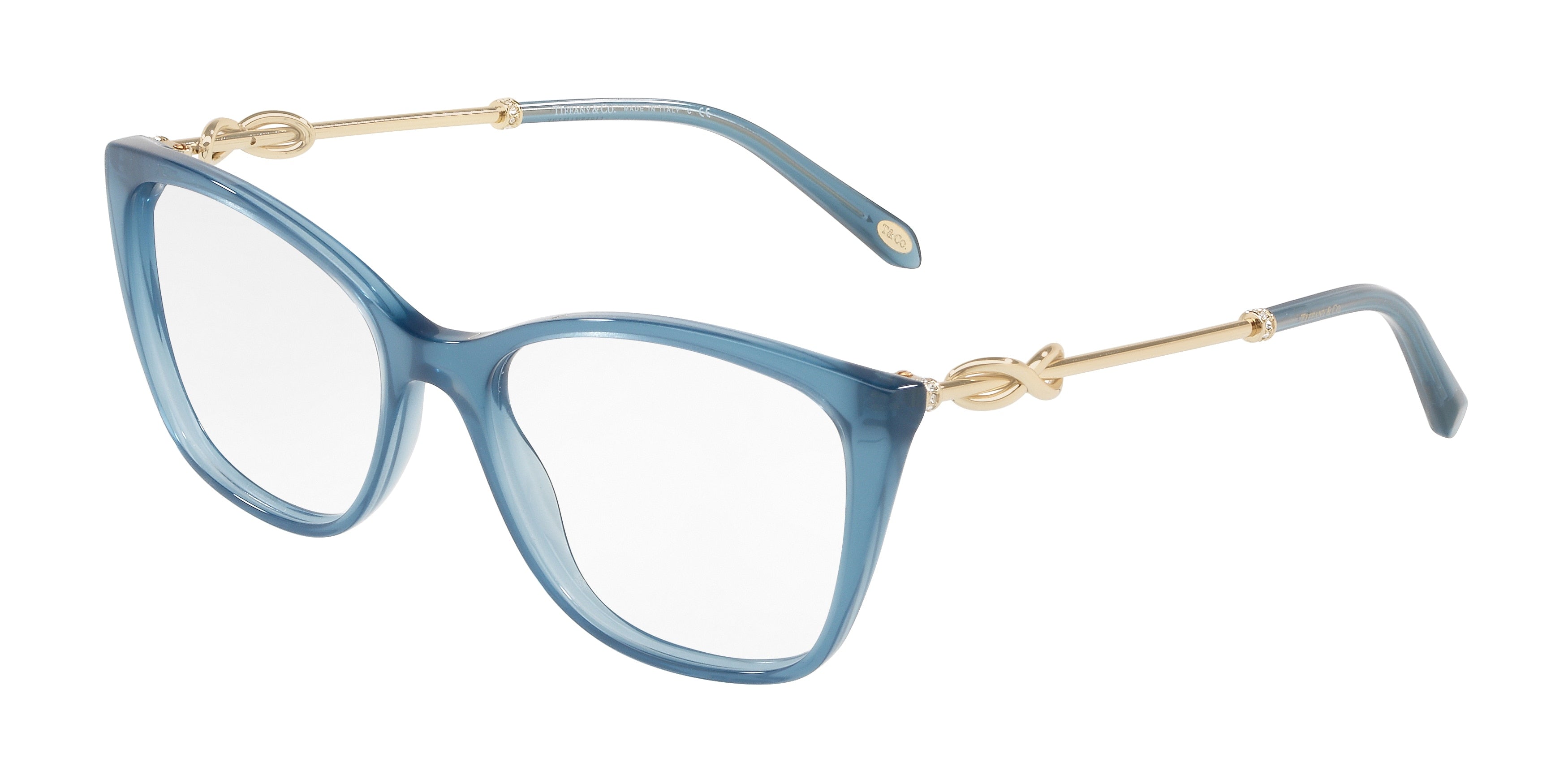 Tiffany TF2160B Square Eyeglasses  8244-Blue 54-140-17 - Color Map Blue
