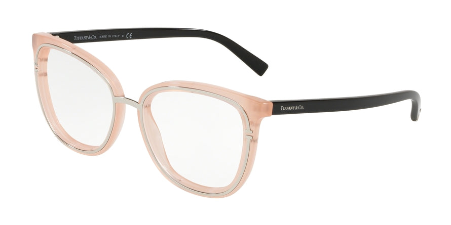 Tiffany TF2165F Square Eyeglasses  8254-OPAL PINK 52-18-140 - Color Map pink