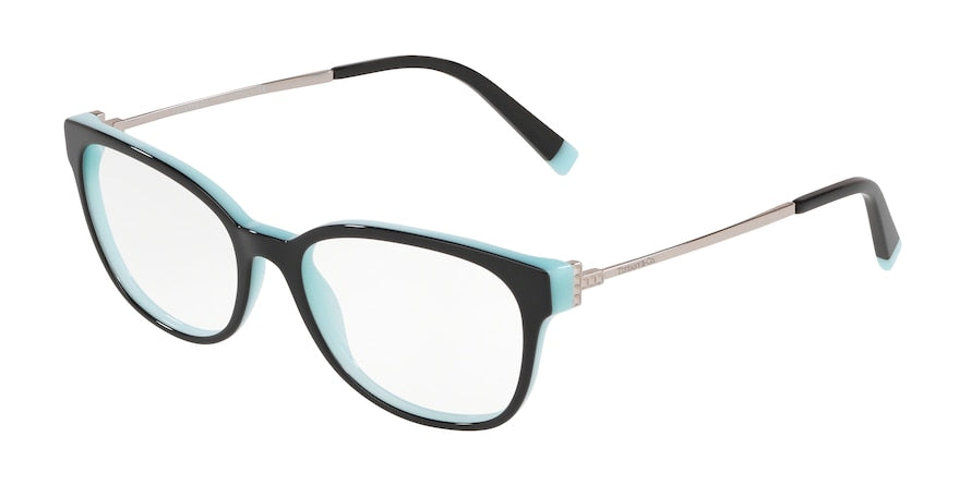 Tiffany TF2177F Square Eyeglasses  8055-BLACK/BLUE 54-17-140 - Color Map black