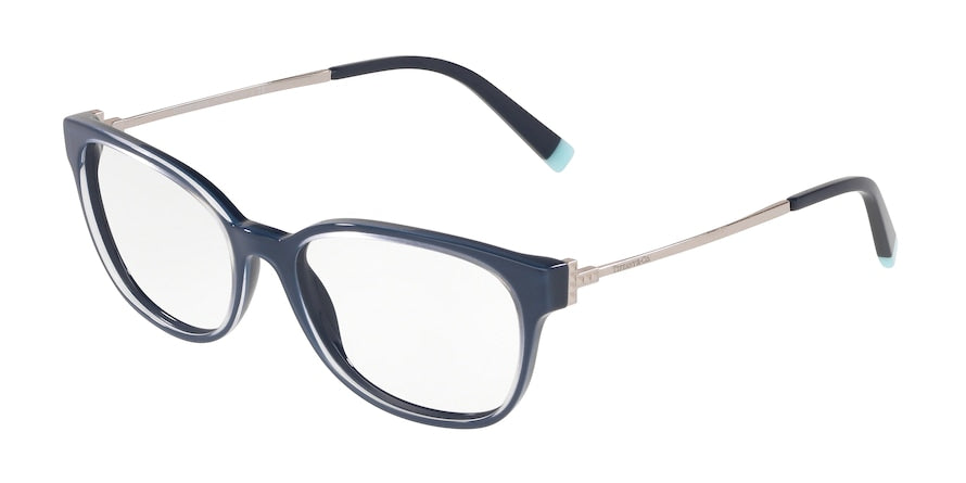 Tiffany TF2177F Square Eyeglasses  8266-CRYSTAL/BLUE 54-17-140 - Color Map blue