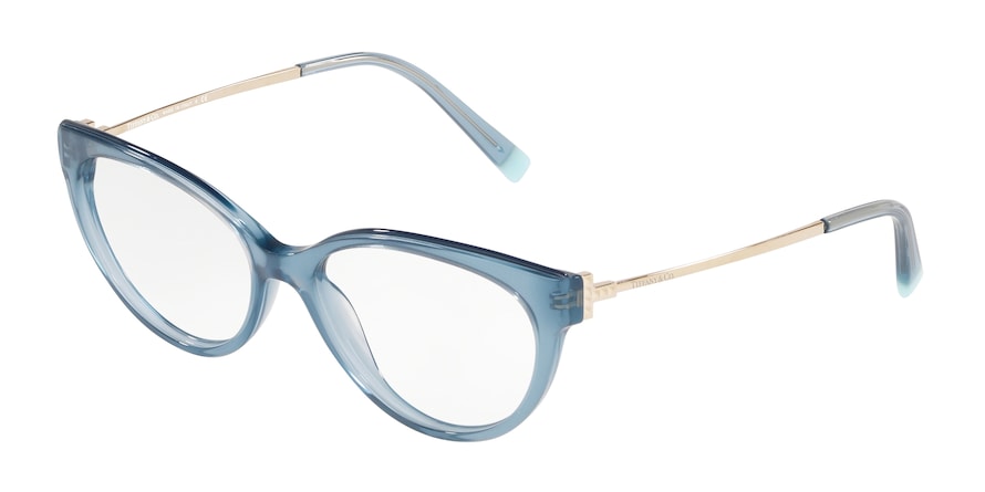 Tiffany TF2183 Cat Eye Eyeglasses  8244-CRYSTAL BLUE/BLUE 54-16-140 - Color Map blue