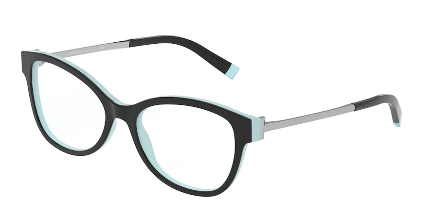 Tiffany TF2190F Butterfly Eyeglasses  8055-BLACK/BLUE 54-17-140 - Color Map black