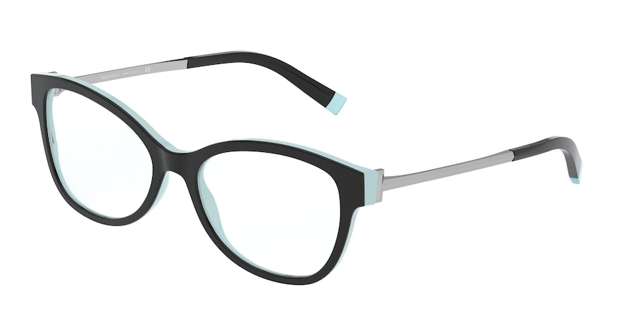 Tiffany TF2190 Butterfly Eyeglasses  8055-BLACK/BLUE 54-17-140 - Color Map black