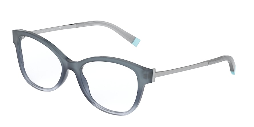 Tiffany TF2190 Butterfly Eyeglasses  8298-GREY BLUE GRADIENT 54-17-140 - Color Map blue