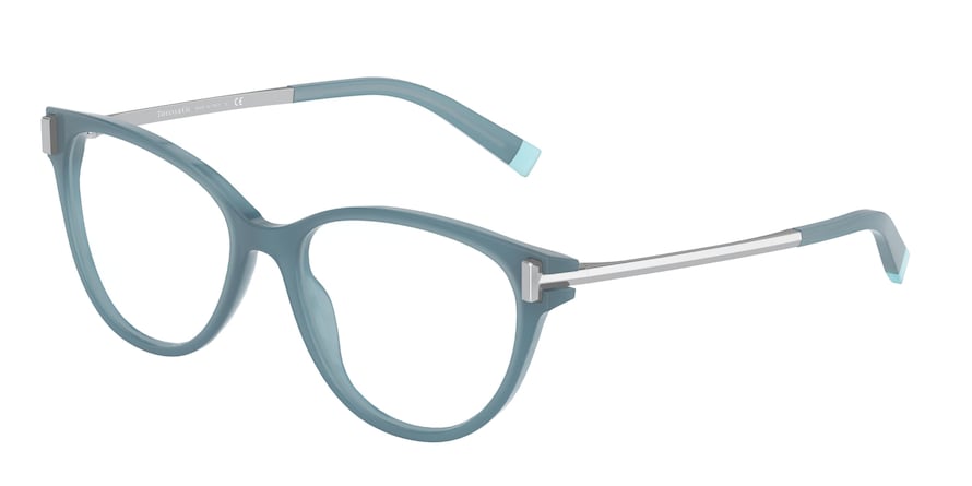 Tiffany TF2193 Phantos Eyeglasses  8301-OPAL BLUE 53-17-140 - Color Map blue