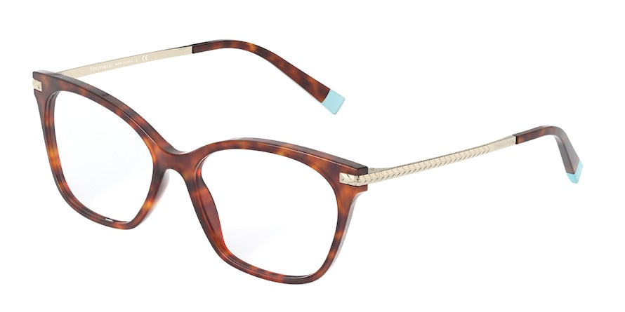 Tiffany TF2194 Square Eyeglasses  8002-HAVANA 54-16-140 - Color Map havana