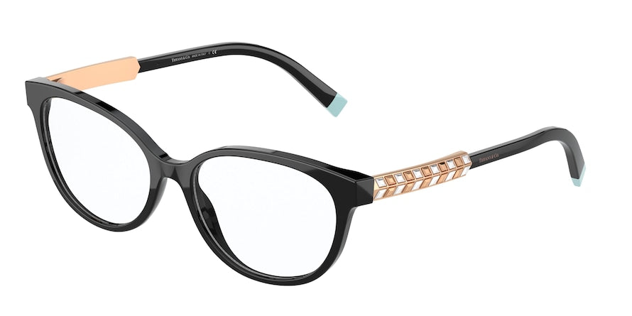 Tiffany TF2203BF Butterfly Eyeglasses  8001-BLACK 54-16-140 - Color Map black