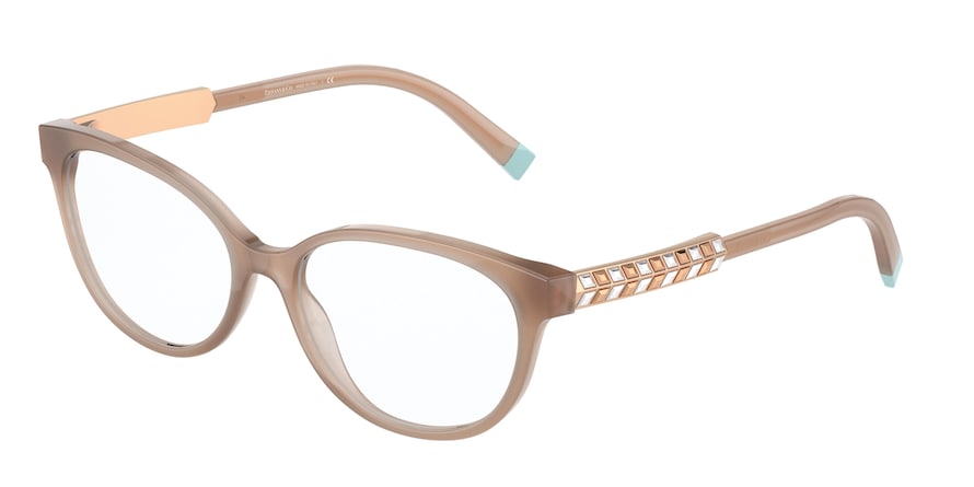 Tiffany TF2203B Butterfly Eyeglasses  8262-OPAL BEIGE 54-16-140 - Color Map light brown