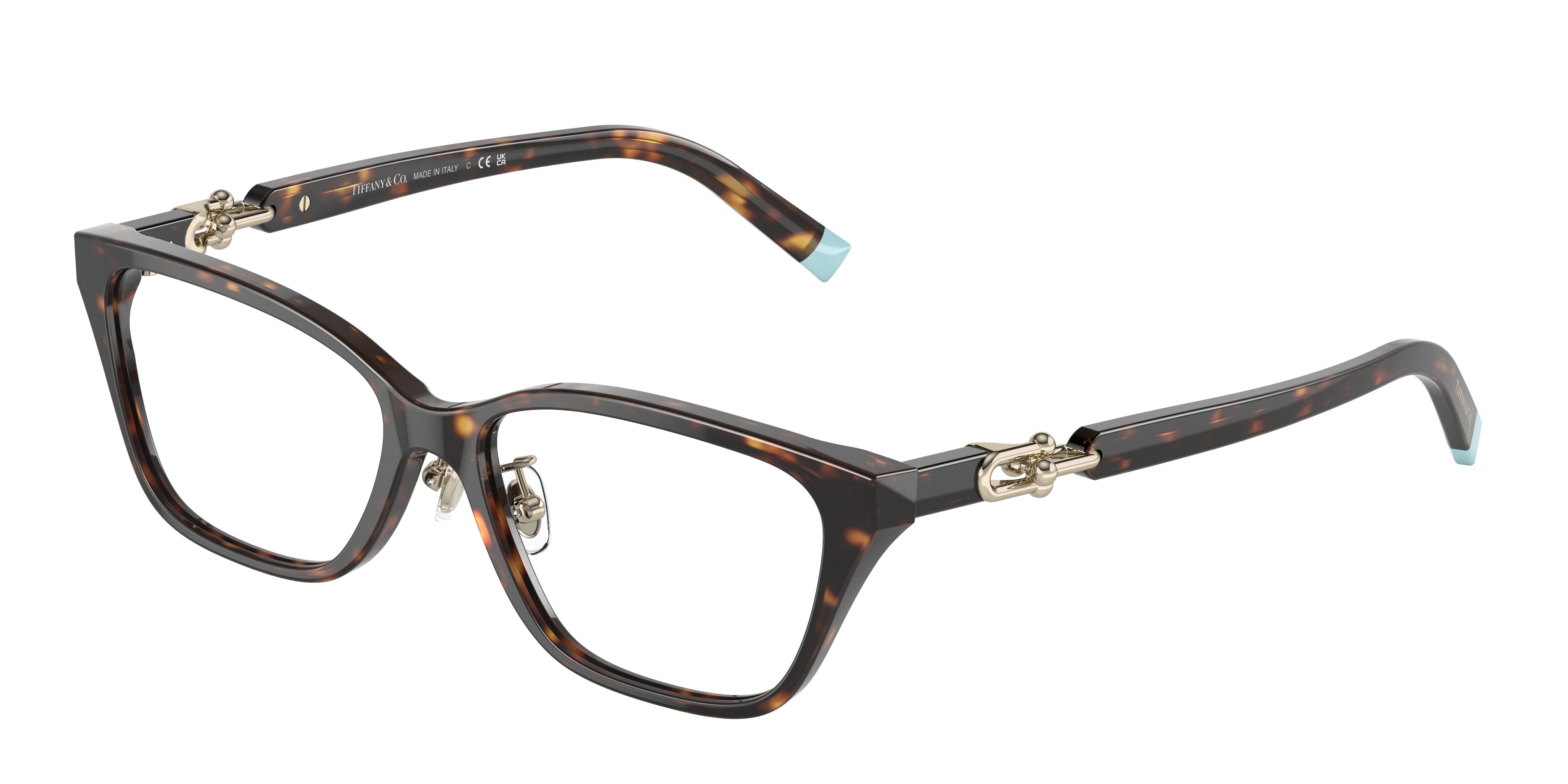Tiffany TF2229F Phantos Eyeglasses  8015-Havana 53-140-15 - Color Map Tortoise