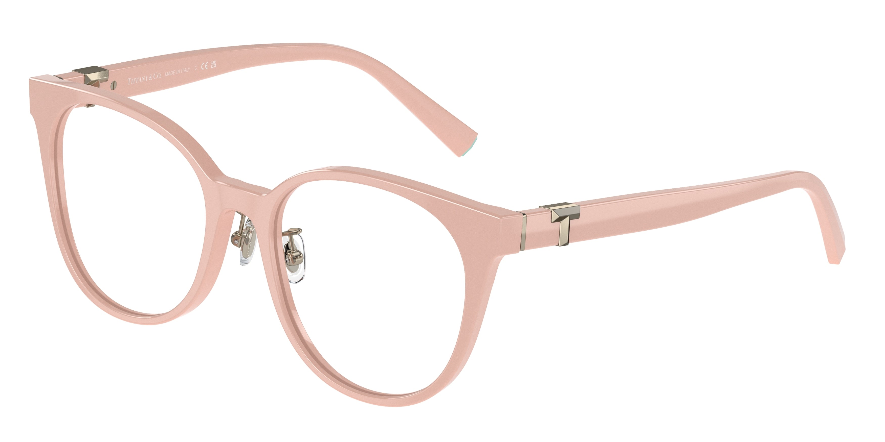 Tiffany TF2238D Phantos Eyeglasses  8367-Cloud Pink 53-145-18 - Color Map Pink