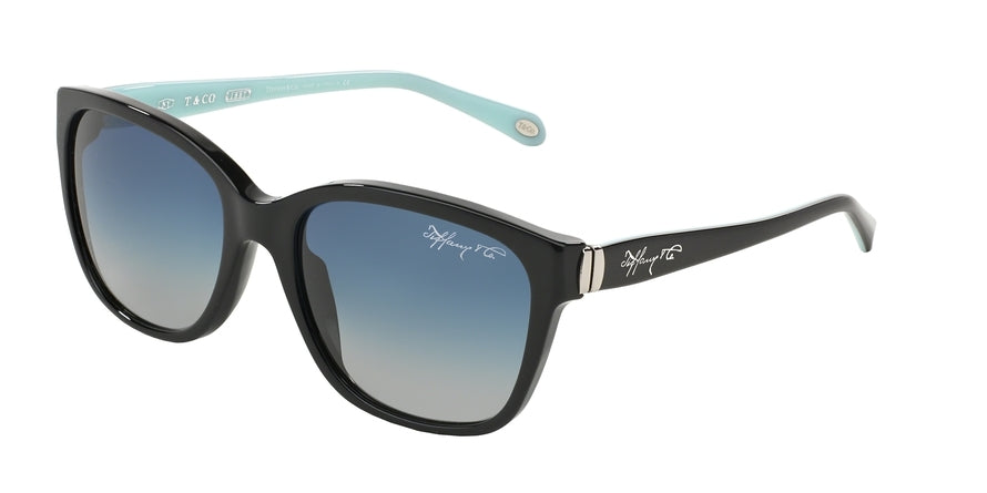 Tiffany TF4083 Square Sunglasses  80014L-BLACK 56-18-140 - Color Map black