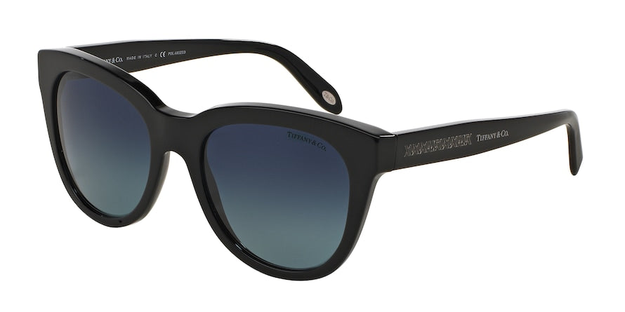 Tiffany TF4112 Square Sunglasses  80014U-BLACK 53-19-140 - Color Map black