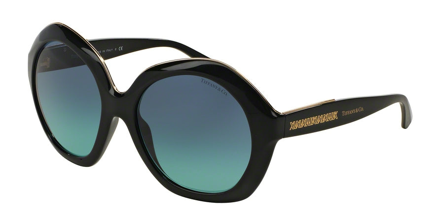Tiffany TF4116 Irregular Sunglasses  80019S-BLACK 56-18-140 - Color Map black