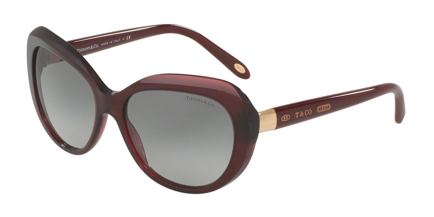 Tiffany TF4122F Irregular Sunglasses  80033C-OPAL RED 56-16-140 - Color Map red