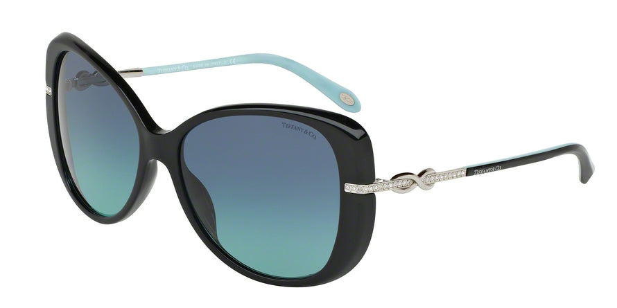 Tiffany TF4126BF Butterfly Sunglasses  80559S-BLACK 57-15-140 - Color Map black