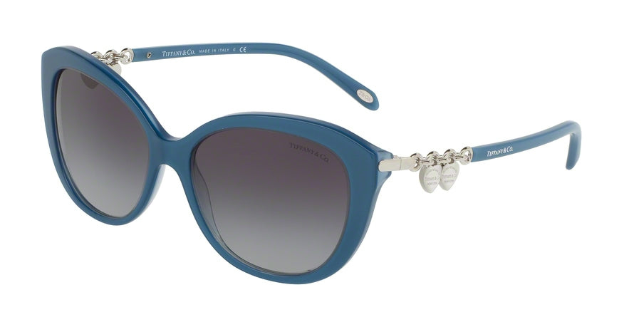 Tiffany TF4130 Irregular Sunglasses  81893C-PEARL AVIO 56-16-140 - Color Map blue