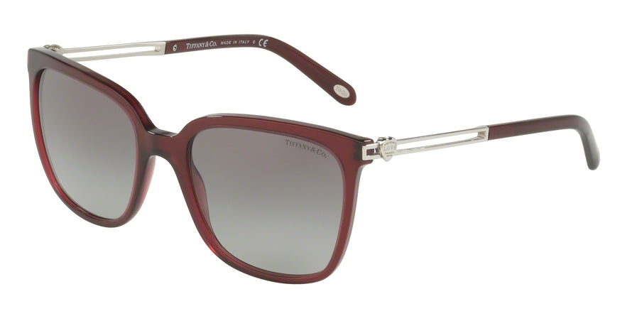 Tiffany TF4138 Phantos Sunglasses  80033C-OPAL DARK CHERRY 54-19-140 - Color Map purple/reddish