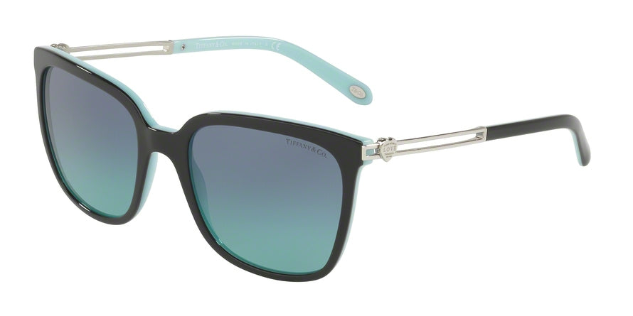 Tiffany TF4138 Phantos Sunglasses  80559S-BLACK/BLUE 54-19-140 - Color Map black