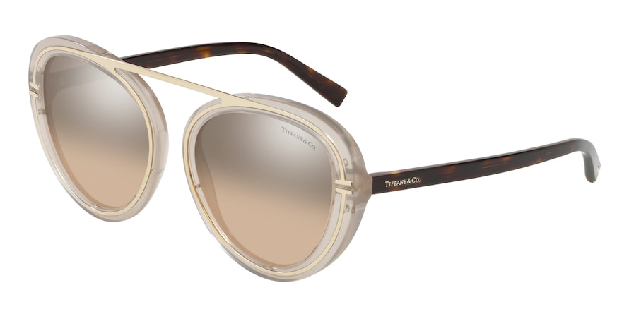 Tiffany TF4147 Pilot Sunglasses  82503D-OPAL GREY 54-17-140 - Color Map grey