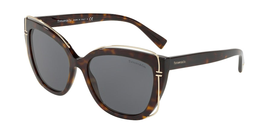 Tiffany TF4148F Cat Eye Sunglasses  80153F-HAVANA 54-17-140 - Color Map havana