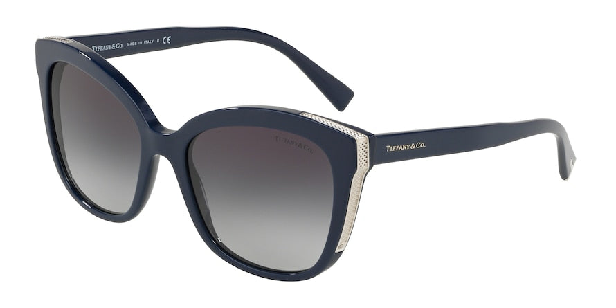 Tiffany TF4150 Square Sunglasses  82303C-BLUE 55-18-140 - Color Map blue