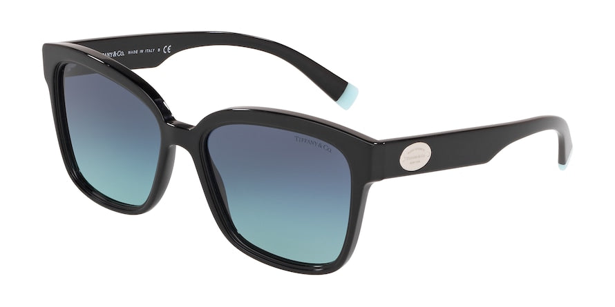 Tiffany TF4162 Square Sunglasses  80019S-BLACK 56-17-140 - Color Map black