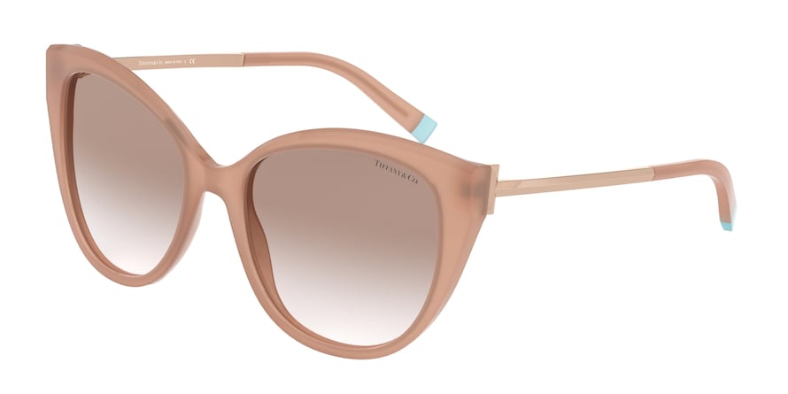 Tiffany TF4166 Cat Eye Sunglasses  826813-OPAL NUDE 55-18-140 - Color Map pink