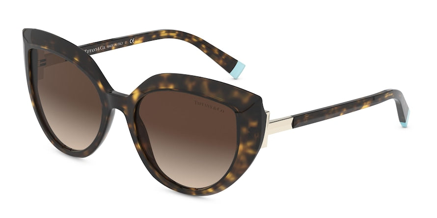Tiffany TF4170F Cat Eye Sunglasses  80153B-HAVANA 54-18-140 - Color Map havana