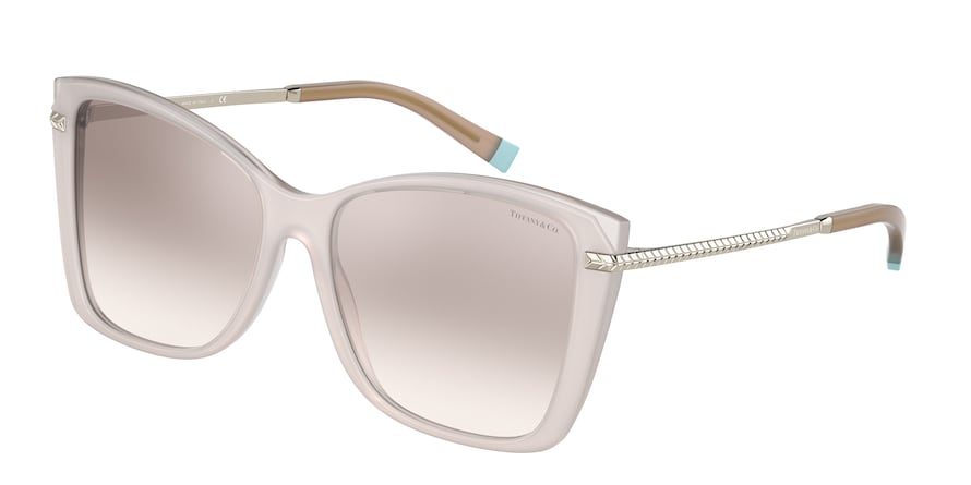 Tiffany TF4180F Square Sunglasses  83038Z-OPAL ICE 56-16-140 - Color Map grey