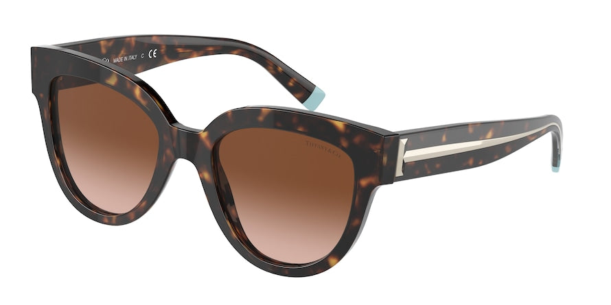 Tiffany TF4186 Cat Eye Sunglasses  80153B-HAVANA 52-20-140 - Color Map havana