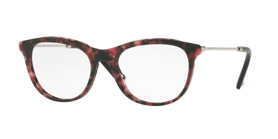 Valentino VA1006A Oval Eyeglasses  3006-SILVER/HAVANA RED 53-18-140 - Color Map pink