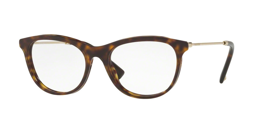 Valentino VA1006 Oval Eyeglasses  3021-LIGHT GOLD/HAVANA 53-18-140 - Color Map havana