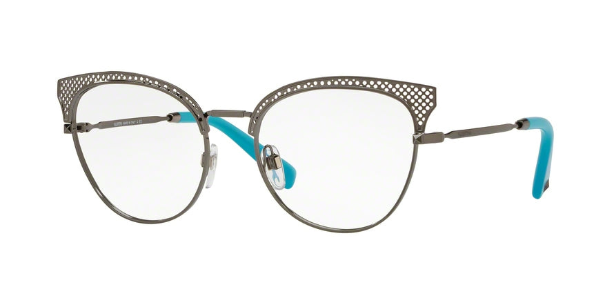 Valentino VA1011 Round Eyeglasses  3039-RUTHENIUM 53-18-135 - Color Map gunmetal