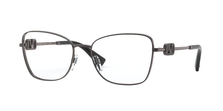 Valentino VA1019 Butterfly Eyeglasses  3039-RUTENIUM 55-17-140 - Color Map gunmetal