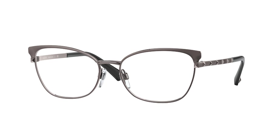 Valentino VA1022 Pillow Eyeglasses  3039-RUTHENIUM 54-16-140 - Color Map gunmetal