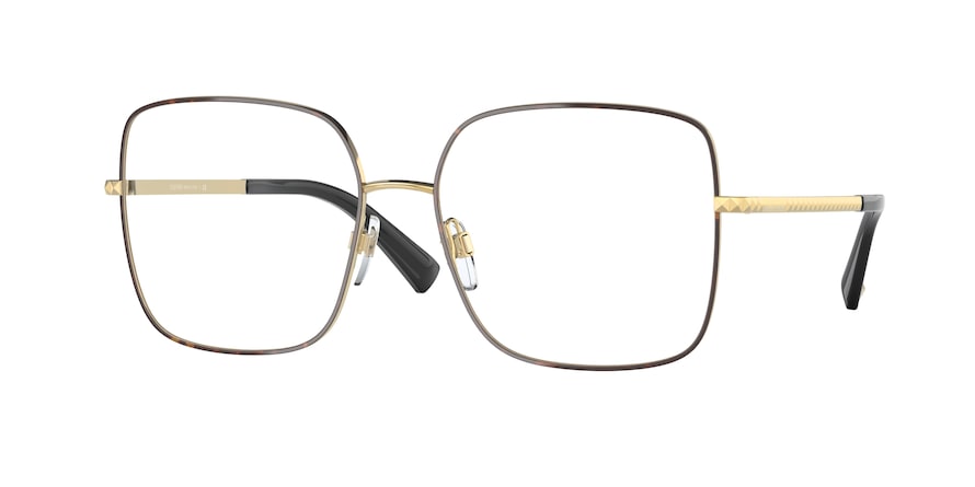 Valentino VA1024 Square Eyeglasses  3069-HAVANA/GOLD 56-16-140 - Color Map havana