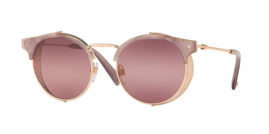 Valentino VA2008Z Phantos Sunglasses  3004W9-SHINY ROSE GOLD 51-19-140 - Color Map pink