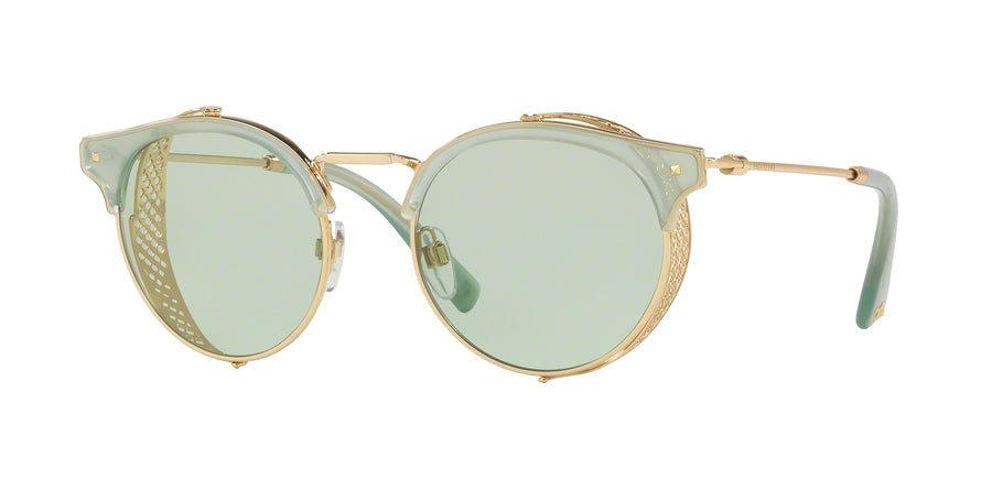 Valentino VA2008Z Phantos Sunglasses  3028/2-GOLD 51-19-140 - Color Map gold