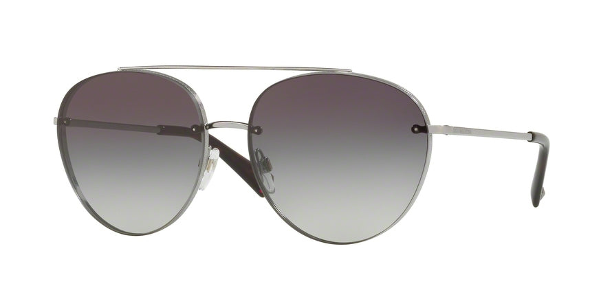 Valentino VA2009 Pilot Sunglasses  30178G-MATTE GUNMETAL 58-15-135 - Color Map gunmetal