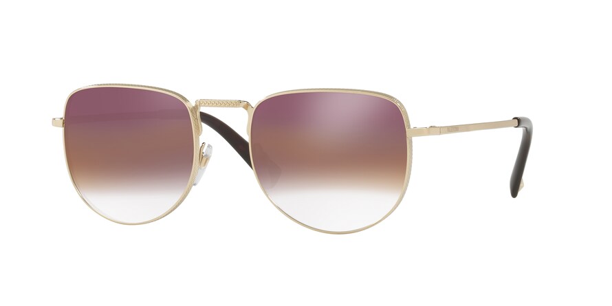 Valentino VA2012 Square Sunglasses  3003E7-LIGHT GOLD 51-19-140 - Color Map gold