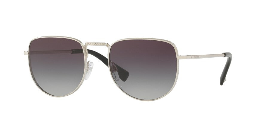 Valentino VA2012 Square Sunglasses  30068G-SILVER 51-19-140 - Color Map silver