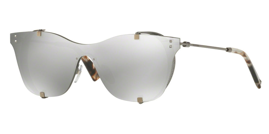 Valentino VA2016 Square Sunglasses  30056G-GUNMETAL 39-139-140 - Color Map gunmetal
