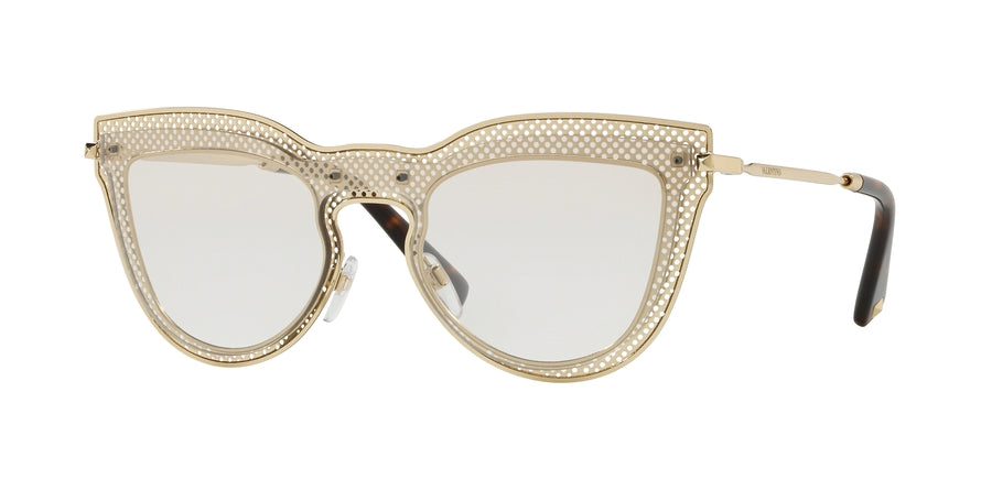 Valentino VA2018 Cat Eye Sunglasses  30035Z-GOLD 33-133-140 - Color Map gold