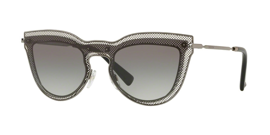 Valentino VA2018 Cat Eye Sunglasses  300511-GUNMETAL 33-133-140 - Color Map grey